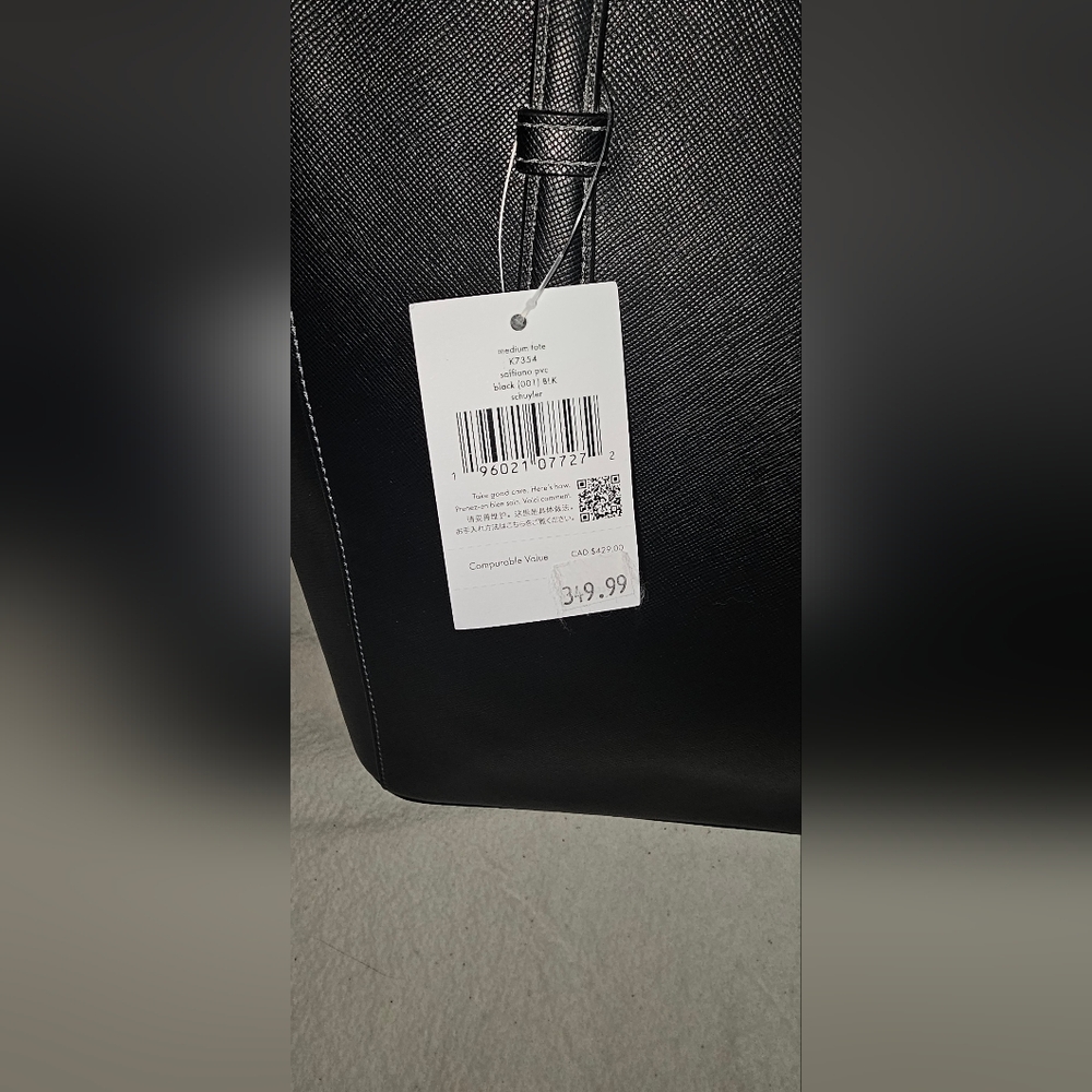 Kate Spade Medium Black Tote Bag - Picture 7 of 16